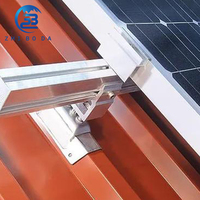 Accessoires solaires, fixation en aluminium pour panneaux photovoltaïques ZhiBoDa, fixation en aluminium pour module solaire, pour structure de support solaire