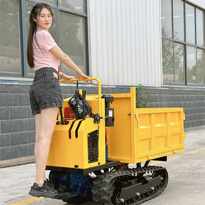 Véhicule tout-terrain, Véhicule de transport sur chenilles pour le stockage des céréales, Équipement de transport montagneux à conteneur trémie - Product Image 2