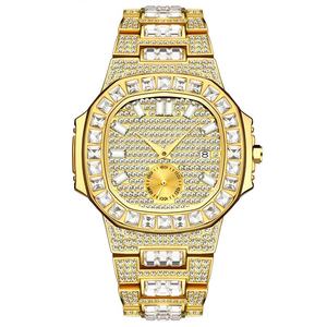 <span class=keywords><strong>Montre</strong></span> de luxe Hip Hot <span class=keywords><strong>Amazon</strong></span> sertie de diamants colorés, <span class=keywords><strong>montre</strong></span> à quartz carrée, étanche, montres pour femmes, <span class=keywords><strong>montre</strong></span>-bracelet en alliage pour femmes - Product Image 3