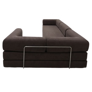 Multi Functional High Quality Sponge Compressed <b>Bed</b> Vacuum Packed Modern L-Shaped Apartment Mall Space Saving Living Room H-009 - Product Image 2