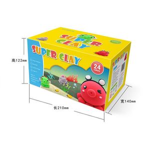 2019 Hot Sale DIY Super Light <b>Clay</b> Kit 24-Color Playdough Space Sand Custom Drawing Plastic Science <b>Set</b> 2-4 5-7 Educational Toys - Product Image 3