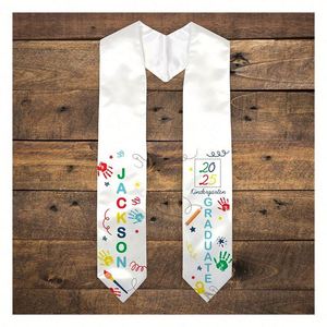 Étole de graduation personnalisée pour enfants, cadeau de remise de diplôme, promotion 2025, cadeau pour la maternelle et la préscolaire, pour les diplômés - Product Image 1