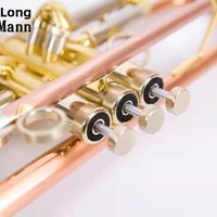 Illman Musical Instruments Trumpet Down B Monel Piston Phosphor Bronze Professional School Music Team Tianjin Suitcase