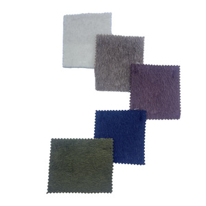Wholesale Fabric Supplier Double Face Long Hair Multi Color Heavy Wool Alpaca Cashmere Woven Winter Fabric for Coats ZZH24019 - Product Image 4