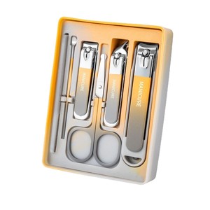 Anti-splash <b>nail</b> clipper <b>set</b> for dormitories and home use, <b>nail</b> clipper pliers, men's and women's tool <b>set</b>, nose hair trimmer, - Product Image 4