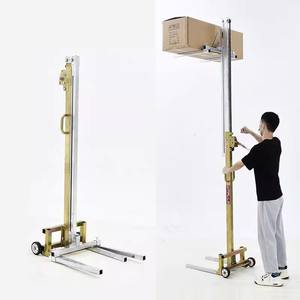 Mini apilador <span class=keywords><strong>manual</strong></span> portátil ligero para descarga de elevación apilamiento-<span class=keywords><strong>polipasto</strong></span> 60KG,80KG - Product Image 4