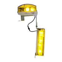 Lumière de contour de garde-corps solaire, clignotement synchrone GPS, contrôle automatique de la lumière, lumière d'avertissement de délimitation routière IP66