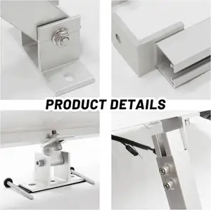 Solar Panel Bracket Stand Solar Module 15-30 Individually Adjustable Flat Roof Mounting Angle For Solar Panel