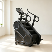 Escaladora Eléctrica Comercial, Simulador de Escaleras Motorizado, Stepper, Entrenador Cardiovascular para Gimnasio, Hotel, Equipo de Estudio de Fitness