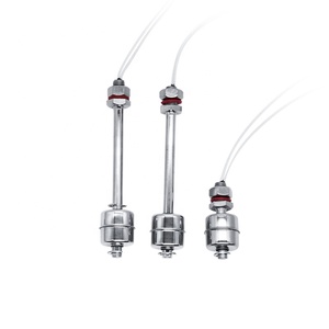 Longitud del cuerpo 125mm Interruptor de flotador Sensor de nivel de agua líquida de acero inoxidable Interruptor de flotador horizontal para Dispositivo de alta temperatura - Product Image 4