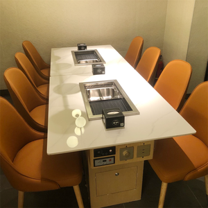 CE chứng nhận lẩu xoay bàn ăn không khói thịt nướng và lẩu bảng cho xinglunduo - Product Image 5