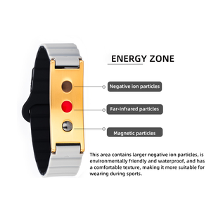 Pulsera Deportiva de Silicona Comestible con Grafeno Cuántico de Terahercios, Equilibrio de <span class=keywords><strong>Iones</strong></span> <span class=keywords><strong>Negativos</strong></span>, Frecuencia de Infrarrojos Lejanos - Product Image 2