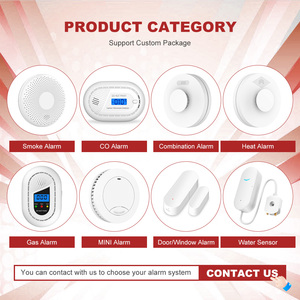 Sensor de contacto de puerta y ventana de seguridad para el Hogar Inteligente Tuya APP WiFi Detector de interior inalámbrico Alarma de automatización Alarmas personales - Product Image 3