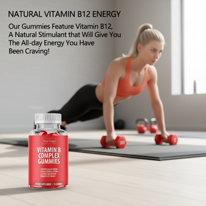 Gomitas de Vitaminas del <span class=keywords><strong>Complejo</strong></span> <span class=keywords><strong>B</strong></span> Sin Azúcar, Suplemento de Vitamina <span class=keywords><strong>B</strong></span>, B12, B7, B6, B3, B5, B8, B9 <span class=keywords><strong>para</strong></span> Mujeres Embarazadas, Aptas <span class=keywords><strong>para</strong></span> Veganos - Product Image 3