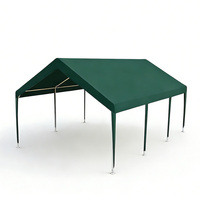 Abri de voiture imperméable et résistant aux UV, abri extérieur facile à assembler pour allée de maison, jardin, parking arrière, tente d'exposition