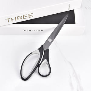 กรรไกรสแตนเลสเวอร์เมียร์ขนาด 8.5 นิ้วเคลือบเทฟลอนสำหรับงานตัดกระดาษงานฝีมือที่บ้าน - Product Image 1
