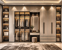 Meubles de cuisine en aluminium modernes, armoires laquées, lambris, ensembles complets de meubles de cuisine, design de mobilier complet pour villa