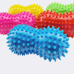 Spikyマッサージボールポータブルフットバック筋肉深部筋膜リリーススパイクマッサージャーローラーボール6.5cm 7cm 9cmピーナッツボール - Product Image 3