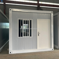 Cabine conteneur extensible blanche de 20 pieds, facile à assembler, résidence mobile, villa