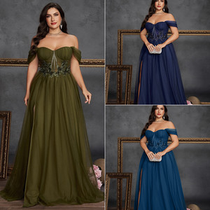 sachin and babi light blue dress Draped One-shoulder Maxi Bridesmaid Dress With Scarf Bow In Midnight Navy
