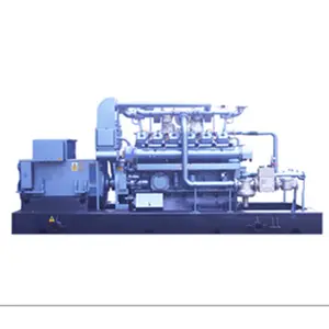 Jinan jichai 190 engine methane natural gas powered 400kw - 2mw natural gas generators