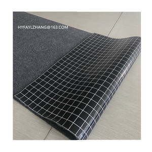 Tapis de sol de <span class=keywords><strong>garage</strong></span> respirant extensible uni 100% polyester tissu absorbant antidérapant imperméable lavable en feutre - Product Image 2