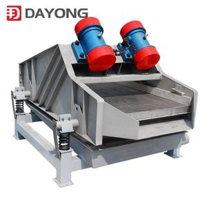 Maquinaria de cribado y deshidratación lineal especial Pantalla vibratoria de lavado de arena con motor - Product Image 3