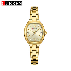 Montre à quartz lumineuse CURREN 9112 pour femmes, étanche, tendance, avec date, en acier inoxydable - Product Image 1