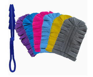 Têtes de balai anti-poussière réutilisables de qualité supérieure, remplaçables, en tissu non pelucheux, pour le nettoyage de la maison, de la voiture et des meubles - Product Image 5