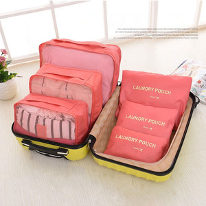 Organizadores de Equipaje de Compresión al por Mayor de Corea con Logotipo Personalizado, Juego de 6 Bolsas de Viaje para Empacar Personalmente - Product Image 3