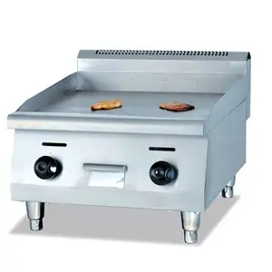 European High Quality Mobile Freestanding 4 Burners Gas Cooker Range With Griddle And Oven