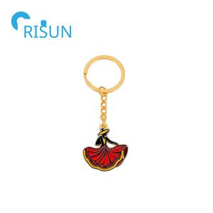 Usine Personnalisé Métal <span class=keywords><strong>Espagne</strong></span> Espana Baile <span class=keywords><strong>Flamenco</strong></span> Danseur Porte-clés Llavero Personnalisé <span class=keywords><strong>Danse</strong></span> <span class=keywords><strong>Flamenco</strong></span> Émail Porte-clés Porte-clés - Product Image 3