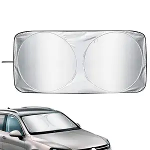 Custom Foldable Front Windshield Car Sun Shade For UV Rays And Sun Heat Protection Car Sunshade