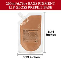 Base de gloss à lèvres liquide minérale 50 ml, non collante, imperméable, pour la fabrication artisanale de rouge à lèvres - Vente en gros