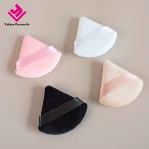 Tam giác nhung bột Puff Fluffy mềm ướt khô Mỹ phẩm tạo nên miếng bọt biển cho nền tảng Bronzer <span class=keywords><strong>Blusher</strong></span> - Product Image 3