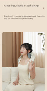 Jinboyang directo de fábrica suministro trapecio elevador cuello hombro masajeador elevador masaje envoltura para alivio del dolor masajeador muscular - Product Image 6