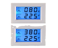 Voltímetro digital con pantalla digital, medidor de voltaje para atablizador, D85-2020 DUAAL Deter eter