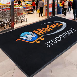 <span class=keywords><strong>Tapis</strong></span> d'entrée personnalisés avec logo imprimé, pour intérieur et extérieur, antidérapants, avec support en <span class=keywords><strong>caoutchouc</strong></span>, en nylon - Product Image 2