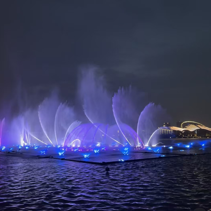 Lights Modern Design Fountain Control Light Canton Fair Star Product Wooden Packing Musical Fountain Dancing Fountain