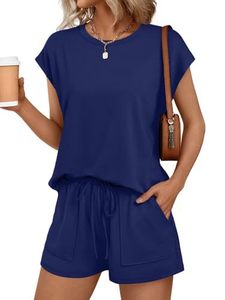 Ready Stock Women Solid Color Shorts Set Full Sleeve <b>Top</b> Drawstring Pocket Shorts Autumn Outfit STREETWEAR 2-Piece - Product Image 4