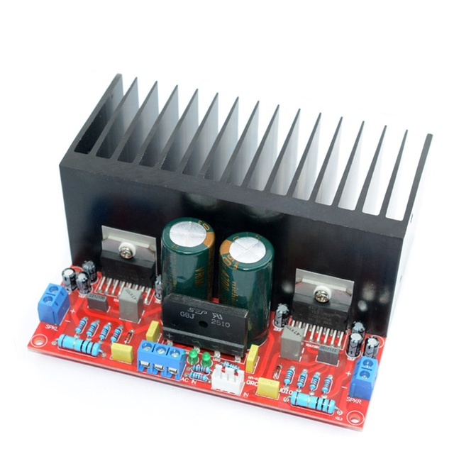 Taidacent 2.1 Audio Guitar Amplifier Board Kits MINI Amp Board for Guitar TDA7293 Parallel 100W Class D Amplifier Kit