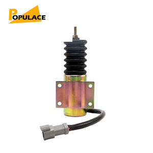 Vanne solénoïde d'arrêt d'incendie P613-A52V12, composant électronique de coupure de carburant pour moteur diesel, vanne d'injection - Product Image 1