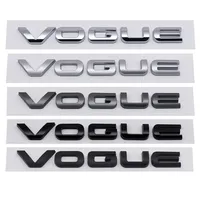 Autocollants de voiture en ABS, lettres, emblème, badge de coffre arrière pour Land Rover VOGUE EVOQUE Discovery Range Rover Defender Freelander