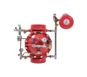 Dispositivo de prevenção de incêndio com válvula de alarme ZSFY 200-1.6 (GC), garantia de qualidade, diafragma, equipamento de combate a incêndio, conexão com ranhura