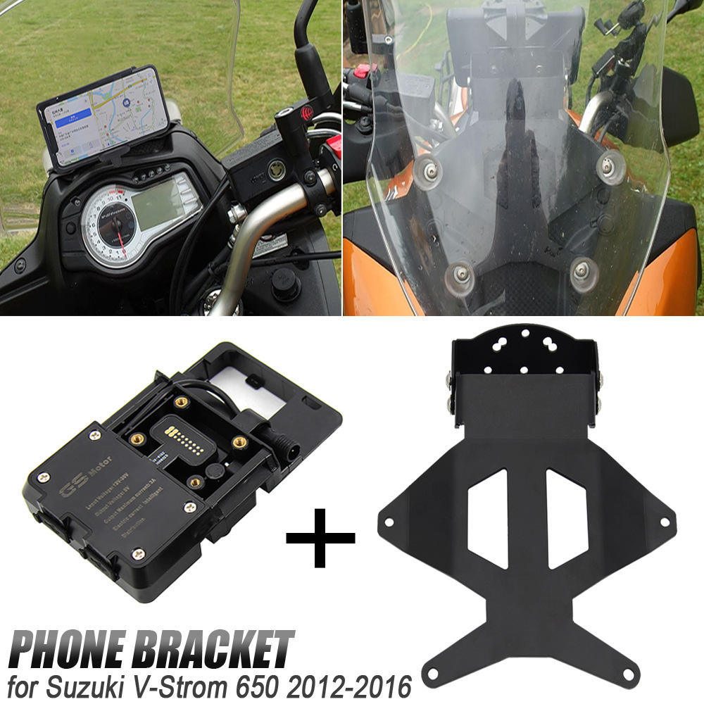Suzuki DL V-STROM 650 | 2017-2026 - NAVIGATIONSHALTER TELEFON GPS-HALTERUNG Suzuki DL V-STROM 650 | 2017-2026 - NAVIGATIONSHALTER TELEFON GPS-HALTERUNG