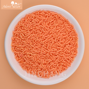 Hot Bán 1Kg Mỗi Túi 5Mm DIY Trang Trí Polymer Đất Sét Sprinkles Rắn Nhựa Thủ Công Phụ Kiện - Product Image 4