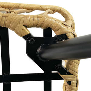 Prácticos muebles pequeños de estilo fresco, sofá de ratán en bruto y mesa de centro para sala de estar, dormitorio, jardín, <span class=keywords><strong>terraza</strong></span> - Product Image 2