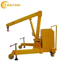 500kg Capacity Mobile Mini Hydraulic Jib Crane, 2.8m Max. Lifting Height, 360° Rotation 12 Months Warranty OEM/ODM - Product Image 5