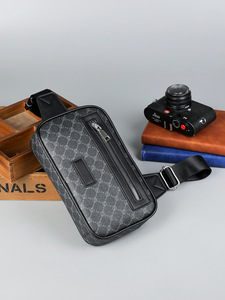 Bolso bandolera vintage nuevo con diseño de cocodrilo de PU, bolso de hombro para hombre, ligero e impermeable para verano - Product Image 6