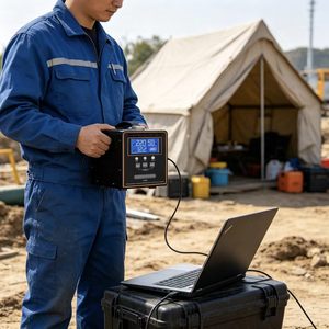 เครื่องกำเนิดไฟฟ้าพลังงานแสงอาทิตย์แบบไซน์เวฟดัดแปลง 300W |   สถานีไฟฟ้าพกพา 170Wh พร้อมแบตเตอรี่ลิเธียม 12.6V 2 ก้อน - Product Image 2